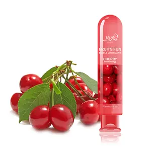 Hot Sale Fruit Flavor Edible Organic Natural Personal Lubricant For Men And Women