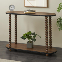 Table de console murale de luxe en bois de style américain Vente directe d'usine de la Chine et fabricants
