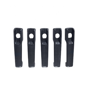 Garniture de poignée de porte latérale en fibre de carbone sèche pour Mercedes-Benz Classe G W463 G500 <span class=keywords><strong>G55</strong></span> G63 G65 AMG - Product Image 1