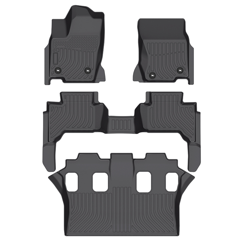 LandCruiser Prado 250 2024-2025 Tapis de sol pour voiture 7 places