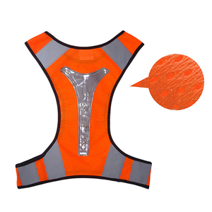Ropa de seguridad para correr al aire libre al por mayor de fábrica con chaleco reflectante deportivo logotipo personalizado impermeable para correr al aire libre - Product Image 6