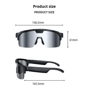 Gafas Inteligentes Q01 Transfronterizas con 8 Millones de Píxeles, Antivibración, para Deportes al Aire Libre, Grabación de Video, Traducción, WiFi, 270 mAh - Product Image 4
