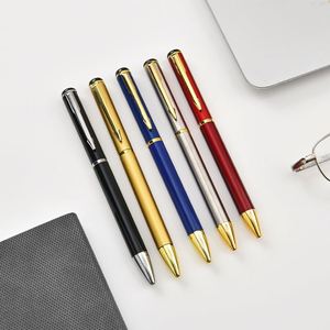 Bolígrafo de Gel Metálico Personalizable de 1.0 mm (Modelo 800) con Tinta Negra, Papelería Creativa para Publicidad con Logotipo, Uso en Oficina/Escuela, Giratorio - Product Image 2
