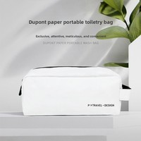 Trousse de Toilette Décontractée Imperméable à Fermeture Éclair Premium, Trousse de Maquillage Légère et Multifonctionnelle, Style INS, Idéale comme Cadeau