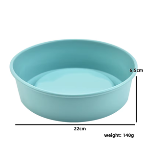 Moules à gâteau ronds réutilisables en silicone de qualité alimentaire pour la maison et la cuisine, pour anniversaires, mariages, fêtes, gâteaux au chocolat arc-en-ciel - Product Image 3