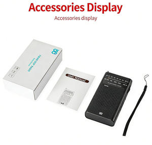 <span class=keywords><strong>Radio</strong></span> Portátil de Bolsillo de Plástico para Personas Mayores con Canal Completo FM/AM, Altavoz Integrado, Fácil de Usar, Puntero, Banda Completa - Product Image 6