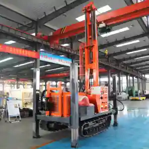 200m water well drilling rig water well drilling rig vehicle-mounted water well drilling rig / mud pump or air compressor