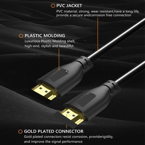 Cable Ethernet Ultra HD de Alta Velocidad de 18 Gbps, HDTV 4K 60 Hz, 3D, Blindado, con Cubierta de PVC, Conector Compuesto, de 1 a 10 Metros, para Monitor - Product Image 5