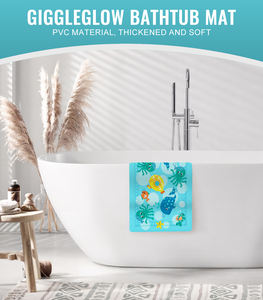 Alfombrilla de Baño Antideslizante con Diseño de Puntos y Ventosas para Bebés, con Advertencia de Temperatura, para Baños de Casa u Hotel - Product Image 3
