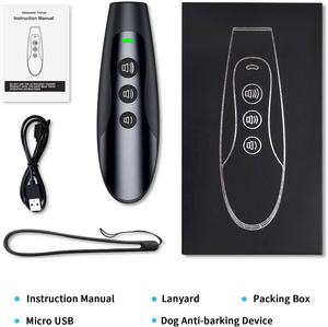 अल्ट्रासोनिक कुत्ते Repeller 16 फीट रिचार्जेबल विरोधी बार्किंग डाट के साथ बुद्धिमान अल्ट्रासोनिक विरोधी बार्क नियंत्रण 3 आवृत्ति - Product Image 5