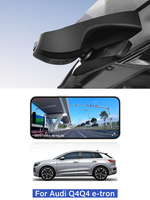 Holroadx Enregistreur vidéo 4G Dashcam Audi Q4 E-tron 2022-2024 2K+1080P GPS Vision nocturne Enregistrement en boucle Contrôle par application Carte 64 Go Double