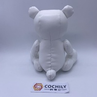 Adorable petit ours en peluche créatif, super doux, rembourré en coton PP, articulé