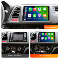 MEKEDE MS 8G + 128G 4G LTE Car-play Android 11 Car Video pour HONDA Vezel HRV 2013 ~ 2018 GPS Navigation Car