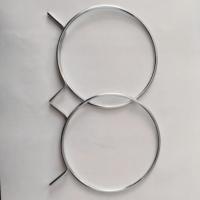 Collier de serrage pour tuyau en fil d'acier de 3,2 mm, diamètre intérieur 97 mm (2 pièces)
