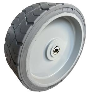 Rodamiento de Bolas para Rueda 15x5 Genie Parts, Banda de Rodadura Firme Gris para Plataforma Elevadora de Tijera 105454GT - Product Image 1