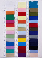 Tissu large doublure 150 coton, étoffe 50 x 100% cm 40s, 115gsm, teinture à couleur unie