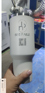 Gobelet isotherme en acier inoxydable personnalisé de 40 oz avec poignée et couvercle, isolation thermique de 6 à 12 heures pour les voyages d'aventure - Product Image 5