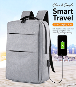 Waterproof Oxford Laptop Backpack USB Charging Computer <b>Compartment</b> Unisex School Business Travel <b>Bag</b> - Product Image 5