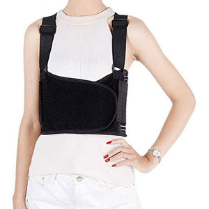 Brust stütze elastisch reduzieren Rippen käfigs ch merzen gebrochene Verletzungs rippen Sternum verletzungen Bruch rippen Schutz gürtel für Männer Frauen - Product Image 6