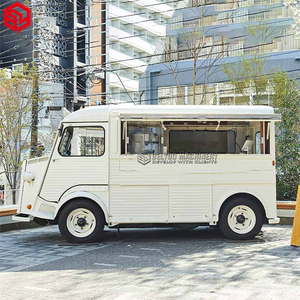 Carrito eléctrico personalizado para cocina, camión móvil, restaurante, camioneta de comida rápida Vintage, camión de helado de boda - Product Image 2