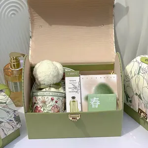Коробка с принтом по индивидуальному заказу тюльпан бумажный подарочный пакет коробка с ручкой и шелковым бантом