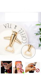 Ouvre-bouteille en métal en forme d'avion créatif, personnalisé, vente en gros, pour mariage, anniversaire, fête - Product Image 3