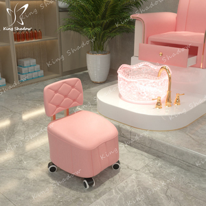 Taburete Silla con Respaldo Pedicura Masaje Silla Técnico Taburete para <span class=keywords><strong>Spa</strong></span> <span class=keywords><strong>Belleza</strong></span> y Salón Tienda - Product Image 4