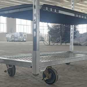 Carro danés CC para vivero, flores, carga, triciclo, motocicleta, transporte con cuatro ruedas, certificado CE - Product Image 4