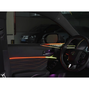 Bande lumineuse LED RGBIC en acrylique pour éclairage d'ambiance intérieur de voiture, lampe néon pour Avalon 2019-2024 (vente en gros) - Product Image 6