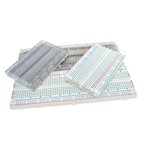 Prototipo de placa de pruebas MB102 <span class=keywords><strong>SYB</strong></span> 120 400 500 830 840 1660 MB102 Puntos de prueba de PCB sin soldadura Mini Protobo de prueba universal - Product Image 1