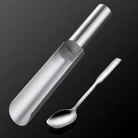 Produk Tren 2026 Produk Baru Peralatan Dapur Profesional Sendok Pembuat Bakso Stainless Steel 304 Sendok Cetakan Pembuat Daging