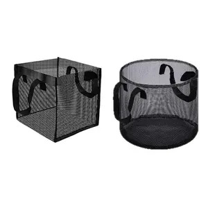 Lot <span class=keywords><strong>de</strong></span> 4 paniers en filet <span class=keywords><strong>pour</strong></span> plantes aquatiques, grands sacs <span class=keywords><strong>de</strong></span> <span class=keywords><strong>plantation</strong></span> <span class=keywords><strong>pour</strong></span> <span class=keywords><strong>bassin</strong></span> avec poignées, paniers <span class=keywords><strong>de</strong></span> rangement - Product Image 5