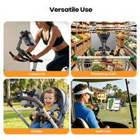 Support universel de guidon de vélo pour téléphones et tablettes de 7 à 12,9 pouces, support de téléphone pour moto, vente en gros OEM