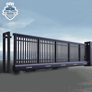 Elettrico retrattile in alluminio recinzione di sicurezza garage operatori automatici apriscatole anteriore design cancello scorrevole per case - Product Image 6