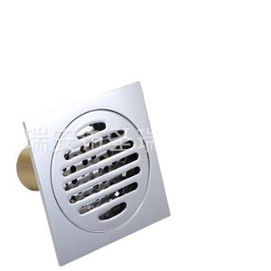 Siphon de sol Saint Ruijia tout en cuivre 55 mm, anti-odeur, auto-étanche pour salle de bain - Product Image 5