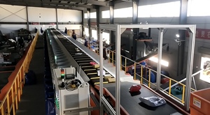 Sistema Clasificador de Cintas Cruzadas Lineales de Alto Rendimiento YL, Transportador Automático para Clasificación de Paquetes, Logística, Almacén, Comercio Electrónico, Envío Exprés - Product Image 6