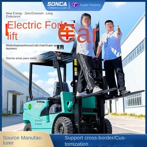 Chariot élévateur à fourche hydraulique complet à énergie nouvelle SONCA à quatre roues, 2 tonnes, 1 tonne, 3 tonnes, avec garantie de plus de 5 ans pour la logistique - Product Image 5