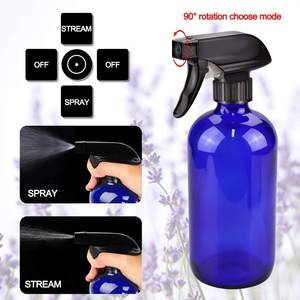 0,5 oz 1oz 2oz 4oz 8oz 16oz 32oz Venta al por mayor de alto brillo ámbar de lujo 50ml redondo ámbar Boston cosméticos embalaje Perfume vidrio Essen - Product Image 4