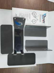 Crochet mural pour pédale de vélo pour vélos électriques, VTT et vélo de route avec supports et coussinets de protection murale - Product Image 4