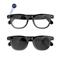 Lunettes intelligentes IA, lunettes d'enregistrement vidéo avec audio, lunettes de soleil avec caméra Bluetooth, traduction en temps réel, musique et appels mains libres