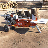 Vortek WP-182 Máquina Eléctrica Automática de Doble Cilindro Hidráulico para Partir Leña, Procesador de Leña Doméstico de 18T, Fácil de Usar