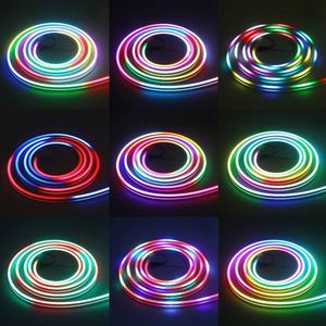 BRIGHT <b>RGB</b> LED Neon Light Strip Remote <b>Control</b> DMX Silicone IP67 Landscape Lighting 3-Year Warranty DC24V Dimmable - Product Image 3