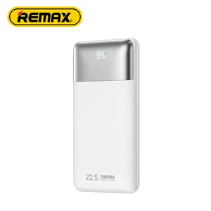 Remax快速充电电源组Rpp-628 5000毫安时，配有20W Iph电缆和适配器支架应急迷你便携式电源组