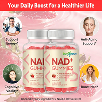 Hoytone OEM Gummies NAD+ Personnalisées 1000mg Nicotinamide Riboside Trans-Resvératrol Quercétine Antioxydant Énergie Cellulaire Santé