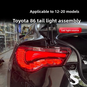Luces Traseras Estilo GTS 3D Matrix para Toyota 86 BRZ FRS <span class=keywords><strong>1</strong></span>.ª Gen. 2012-2021, Dinámicas, Sin Hiperflash, Reemplazo Directo - Product Image 4