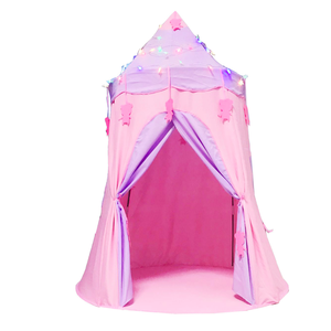 Tente de jeu pour enfants Offre Spéciale Prince Princess Castle Design pour camping intérieur ou extérieur pour garçons et filles - Product Image 3