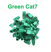 Langlebige PVC RJ45 CAT6/7 Ethernet-Netzwerk-Gummimanschette |   OD 7,5mm Kabelzugentlastung für Cat7 Männlichen Modularen Stecker