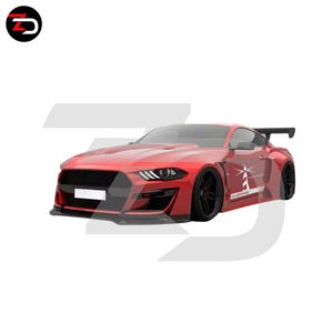 <span class=keywords><strong>Prix</strong></span> de gros 2015-2022 GT500 Large Look avec diffuseur de pare-chocs avant, spoiler, jupes latérales et lèvre pour <span class=keywords><strong>Ford</strong></span> <span class=keywords><strong>Mustang</strong></span> Gen 6 - Product Image 2