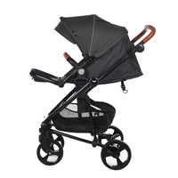 Trotteur et siège auto design vintage pliable et ultra compact pour bébé