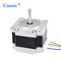Casun vente chaude moteur pas à pas nema 23 57BYGH 23HS pour kit cnc moteur pas à pas avec CE ROHS avec DM556 conducteur de moteur